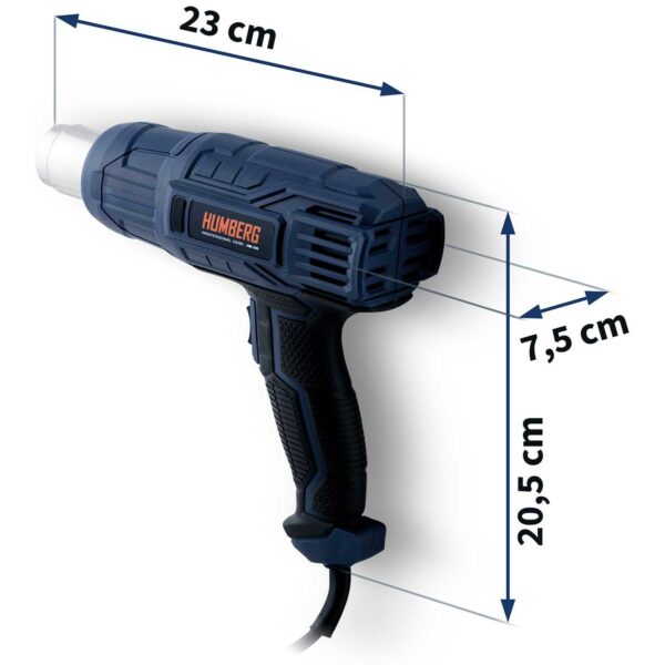 Toplotna pištola HM-290, 2000 W | Humberg