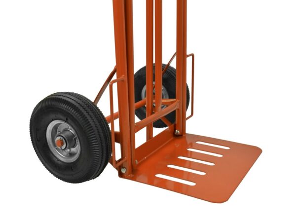 Transportni voziček, 250 kg, oranžen | GEKO