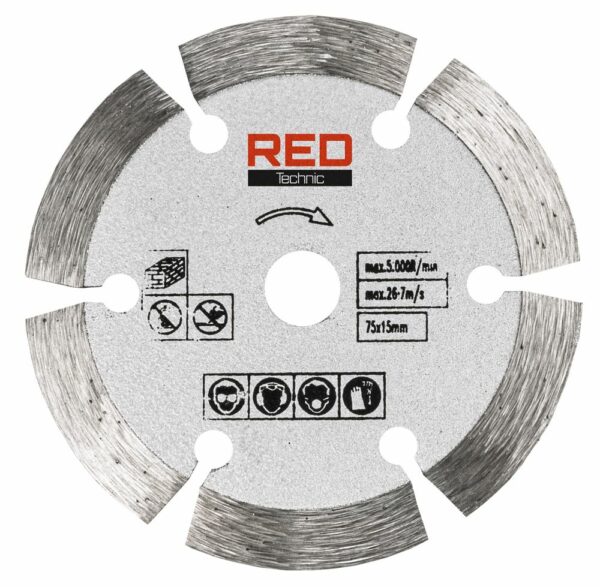 Mini akumulatorski mlinček RTSZK0134, 12 V | RED TECHNIC