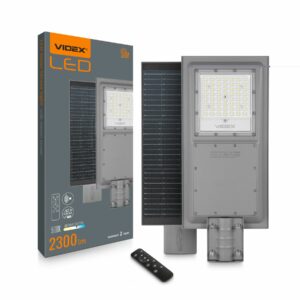 Solarna LED ulična svetilka, 2300 lm | VIDEX