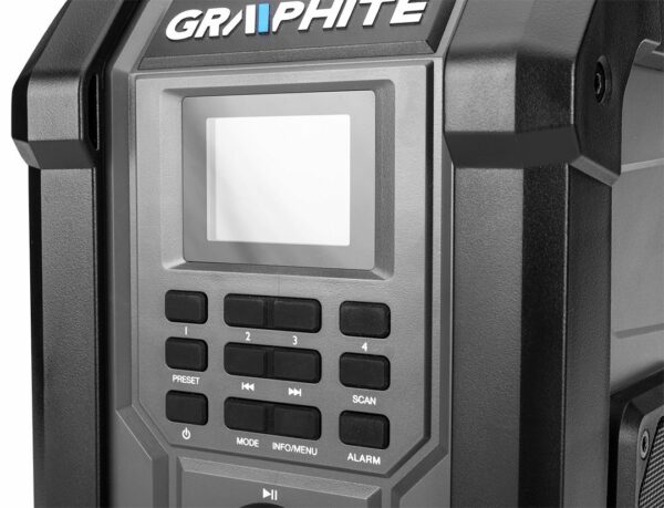 Gradbeni radio, 18V, Energy + | Graphite