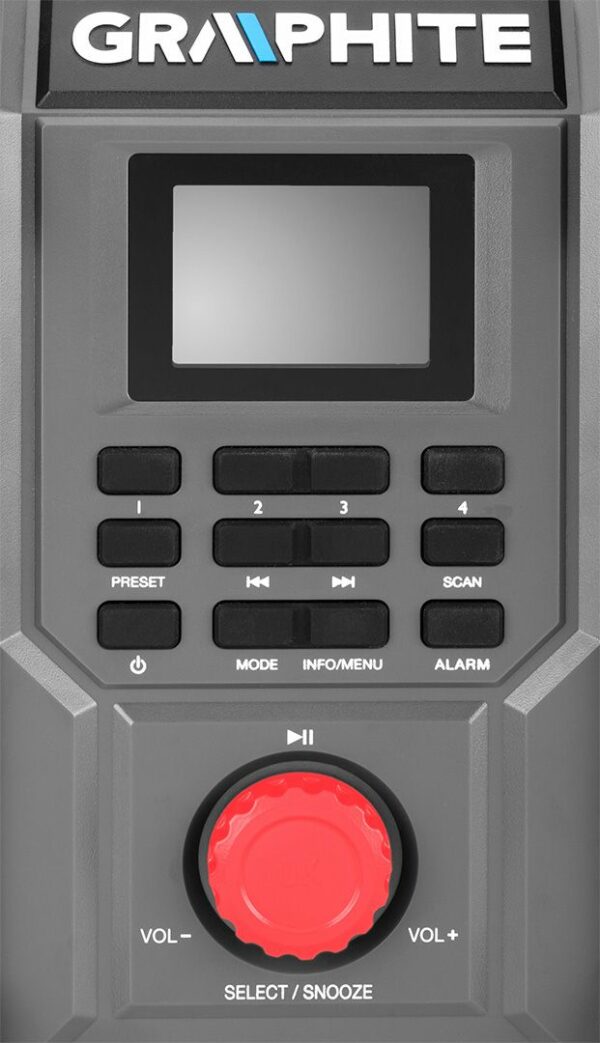 Gradbeni radio, 18V, Energy + | Graphite