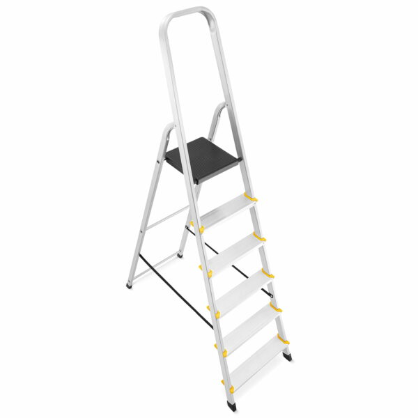 Aluminijasta lestev PRO EN-131, 6-stopenjska, 150kg | HIGHER