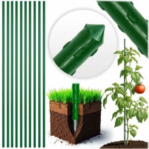Palica za podporo rastlin PL-940, 10 kosov, 180 cm, zelena | Plonos