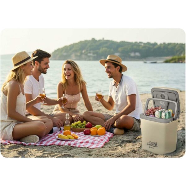 Prenosni hladilnik Icemax, ECO, 26L, bel | Berdsen