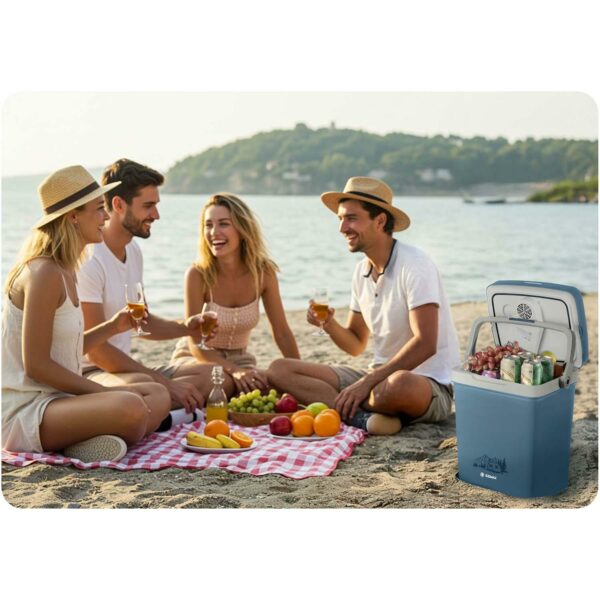Prenosni hladilnik Icemax, ECO, 26L, moder | Berdsen