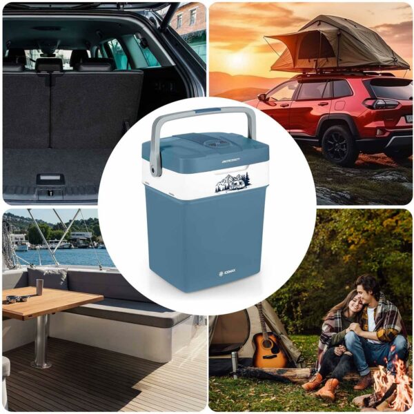 Prenosni hladilnik Icemax, ECO, 29 L, modri | Berdsen