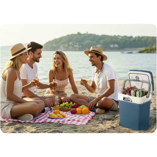 Prenosni hladilnik Icemax, ECO, 29 L, modri | Berdsen