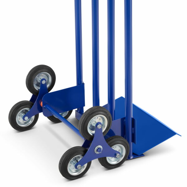 Transportni voziček, stopniščni, 200 kg, moder | HIGHER