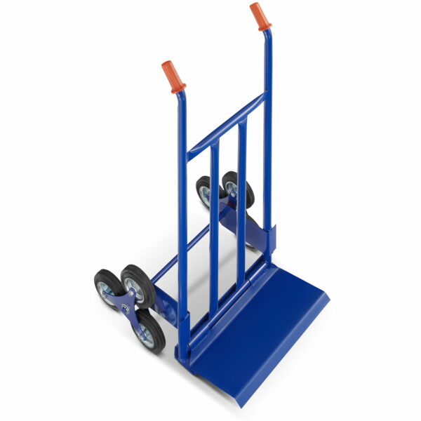 Transportni voziček, stopniščni, 200 kg, moder | HIGHER