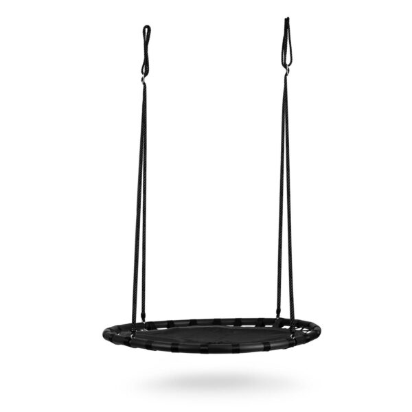 Vrtna gugalnica štorkljino gnezdo, 110 cm, črna | Neo-Sport