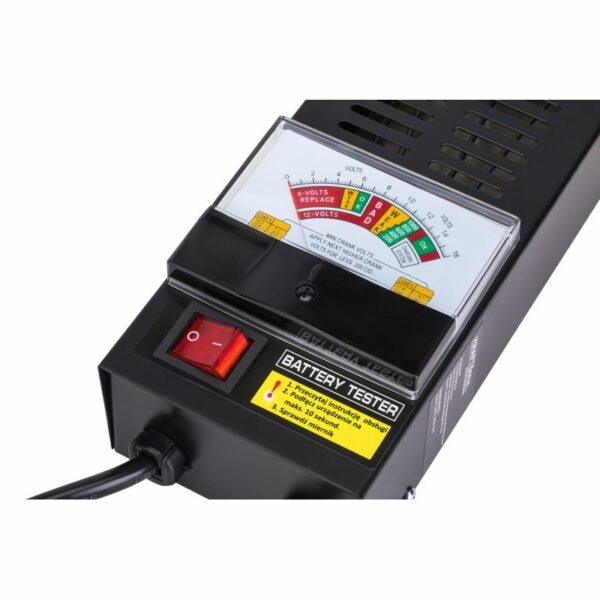 Analogni tester baterij, 6/12V, 200–1000A | KD5675