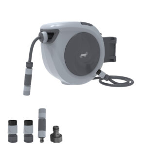 Avtomatski kolut za cev, 30 m, siv | Garden Line