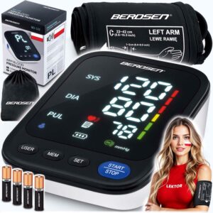 Merilnik krvnega tlaka BD-122, črno-bel | Berdsen