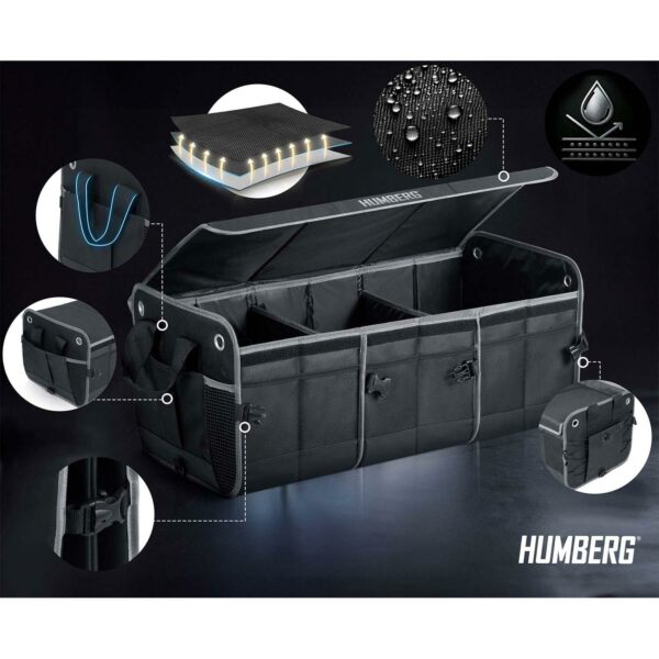 Organizator za avto HM-991, črn | Humberg