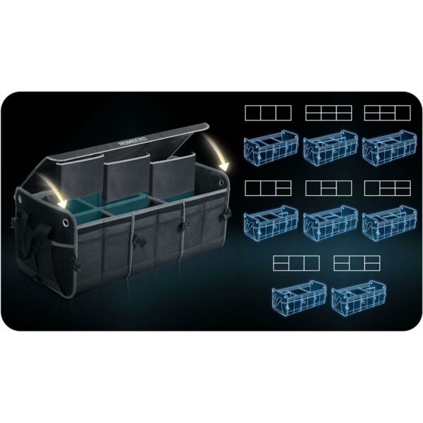 Organizator za avto HM-991, črn | Humberg