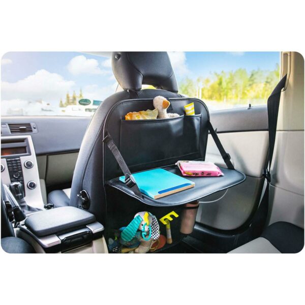 Organizator za avto z mizico HM-993, črn | Humberg