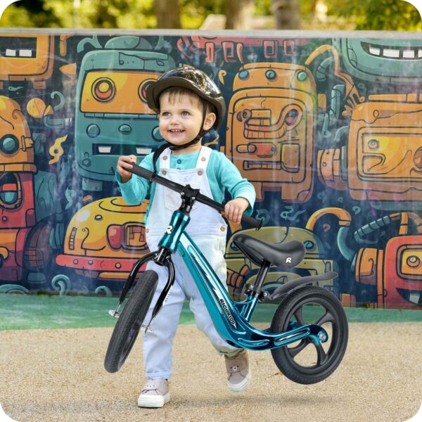 Otroško poganjalo FUNNU, turkizno | Ricokids