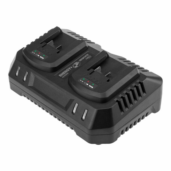 Dvojni polnilnik za baterije Energy+, 21V | GRAPHITE
