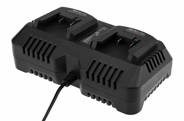 Dvojni polnilnik za baterije Energy+, 21V | GRAPHITE