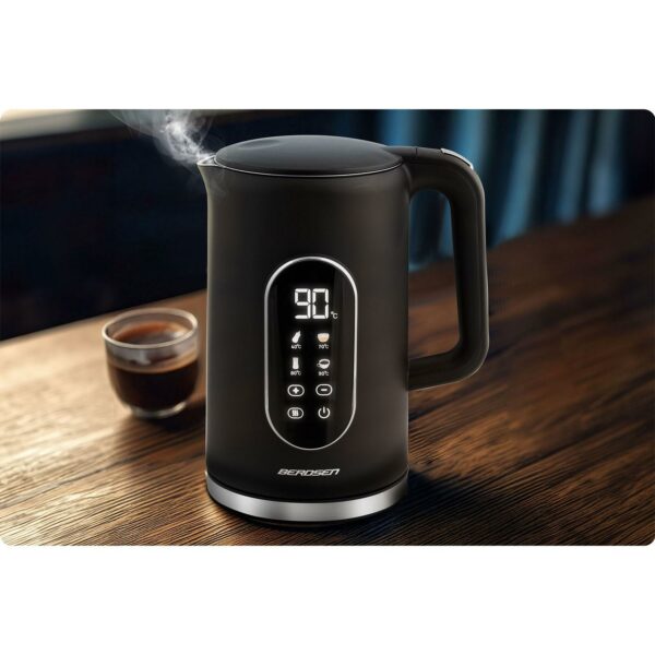 Instant grelnik vode BD-712, 1,7 l, črno-srebrn | Berdsen