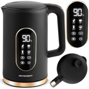 Instant grelnik vode BD-712, 1,7 l, črno-zlati | Berdsen