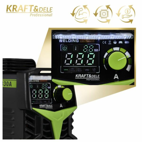 Inverterski varilni aparat MMA TIG LIFT VRD, 330A | KD1784