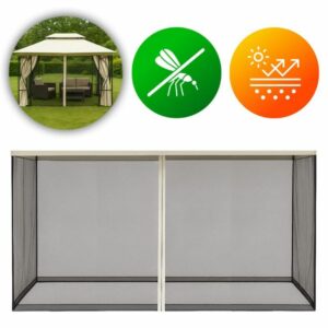 Komarnik za paviljon, 3x4m, bež | MultiGarden