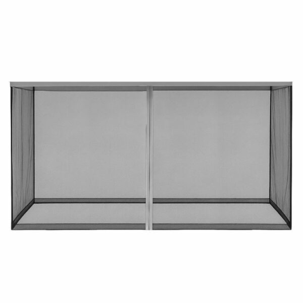 Komarnik za paviljon, 3x4m, siv | MultiGarden