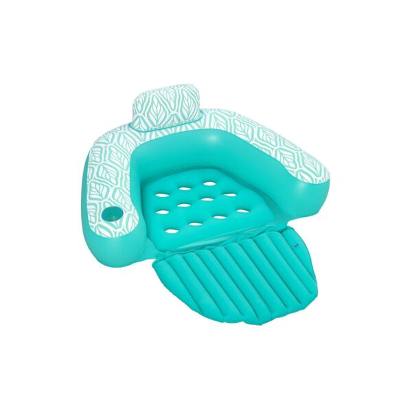 Napihljiv stol Comfort Plush Pro, turkizna | Bestway