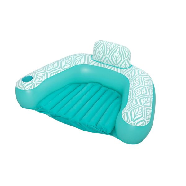 Napihljiv stol Comfort Plush Pro, turkizna | Bestway