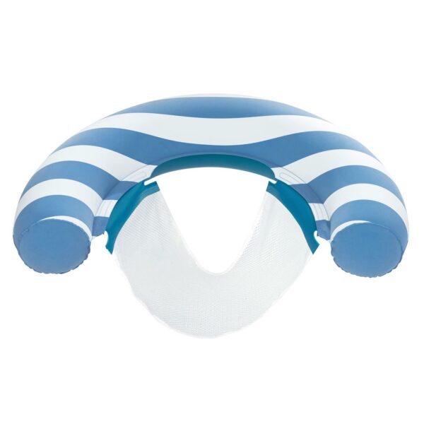 Napihljiv stol Comfort Plush, belo-moder | Bestway