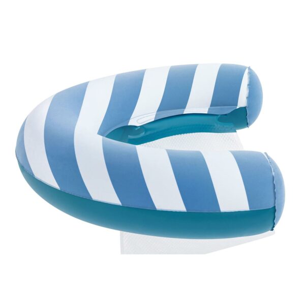 Napihljiv stol Comfort Plush, belo-moder | Bestway