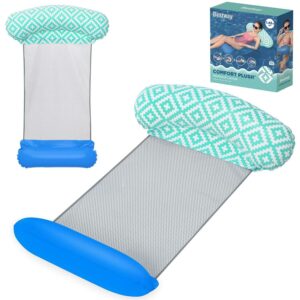 Napihljiva vzmetnica Comfort Plush, modra | Bestway