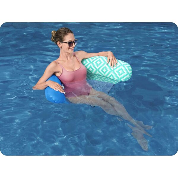 Napihljiva vzmetnica Comfort Plush, modra | Bestway