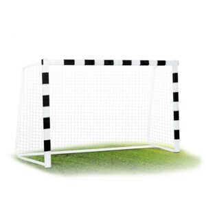Nogometni gol NS-465, 300x200x90cm, črno-bel | Neo-Sport
