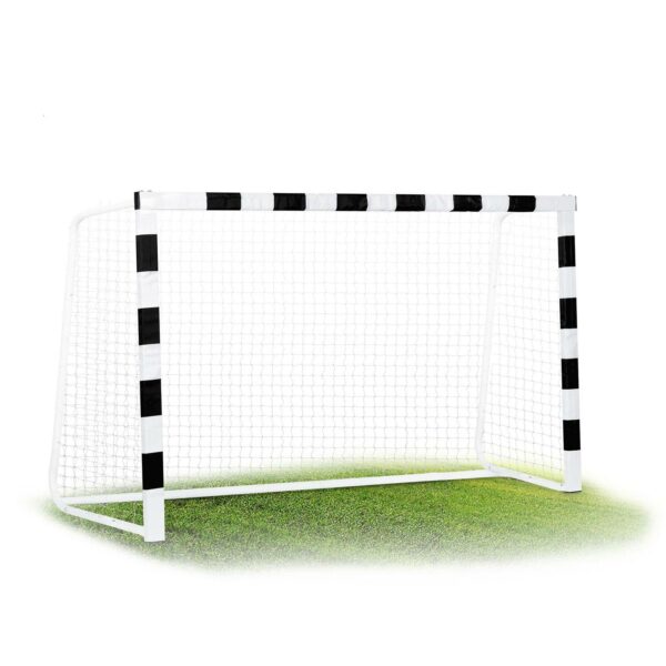 Nogometni gol NS-465, 300x200x90cm, črno-bel | Neo-Sport