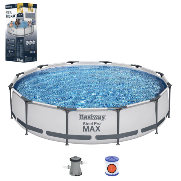Okvirni bazen s filtracijo, 366x76cm | Bestway