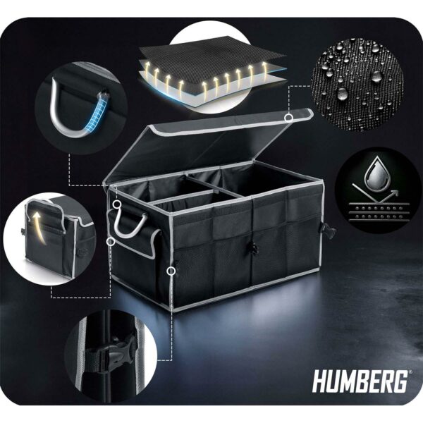 Organizator za avto HM-990, črn | Humberg