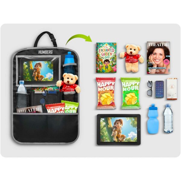 Organizator za avto HM-992, črn | Humberg