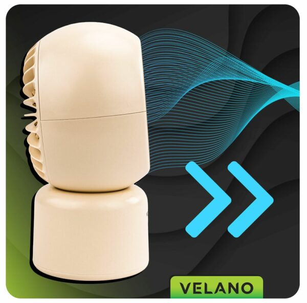 Namizni ventilator, bež | Velano