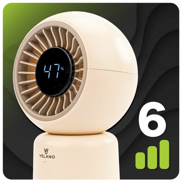 Namizni ventilator, bež | Velano