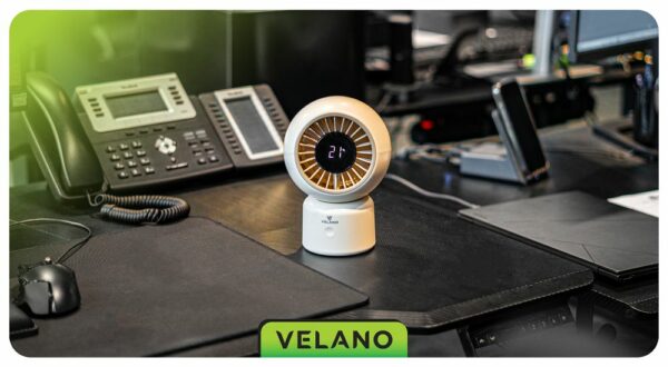 Namizni ventilator, bež | Velano
