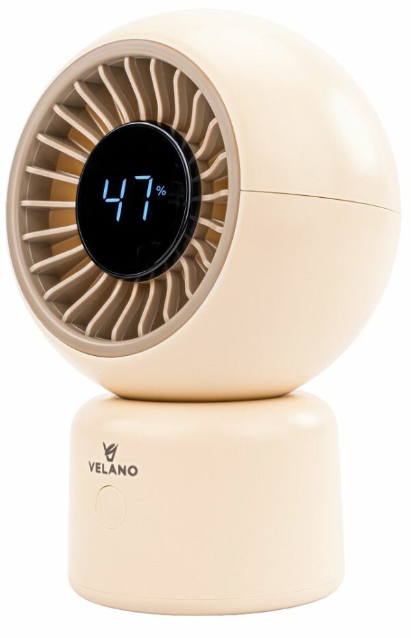 Namizni ventilator, bež | Velano