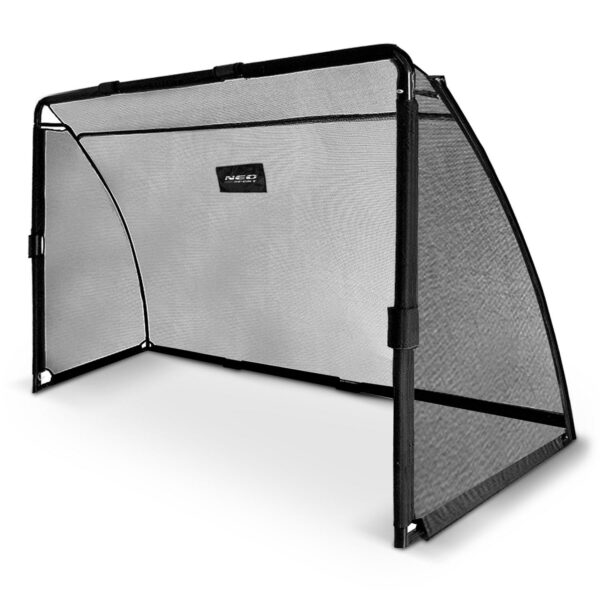 Nogometni gol NS-497, 300x200x90cm, črn | Neo-Sport