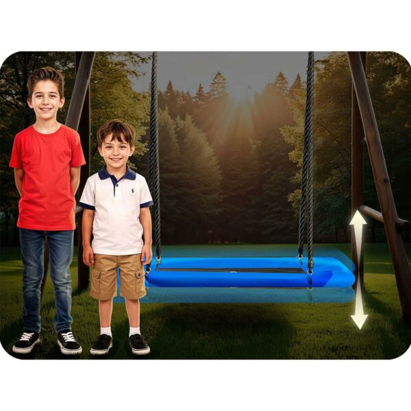Pravokotna gugalnica, 110x70cm, modra | Neo-Sport