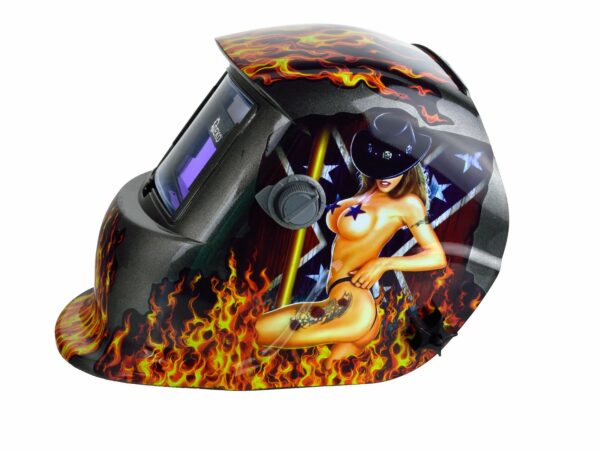 Samozatemnitvena varilska maska ​​PROFI FLAME | GEKO