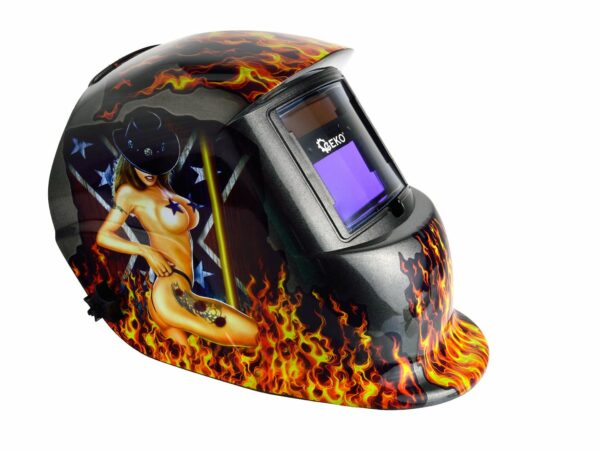 Samozatemnitvena varilska maska ​​PROFI FLAME | GEKO