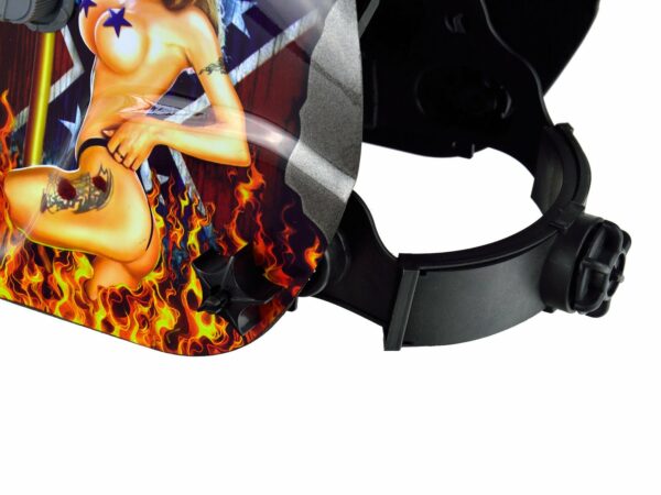 Samozatemnitvena varilska maska ​​PROFI FLAME | GEKO