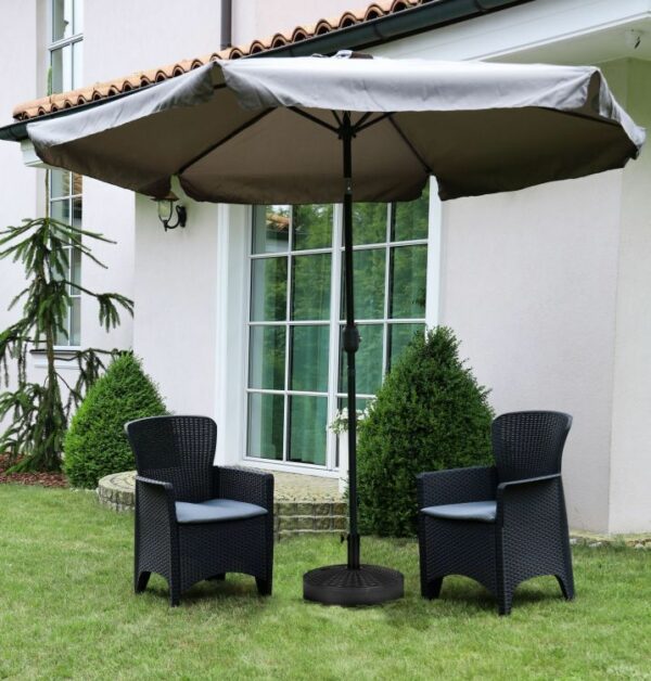 Stojalo za dežnik, 22L, črno | MultiGarden